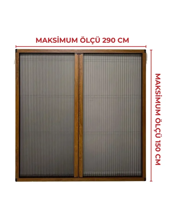 Maksi Akordeon DUBLE Pencere Sineklik Altınmeşe