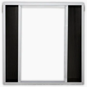 Akordeon DUBLE Pencere Sineklik Beyaz