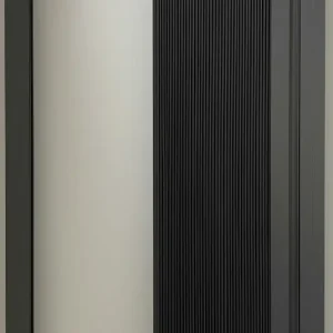 Termal 0 Isı ve Işık Yalıtımlı Seperatör Sürme Akordiyon Perdeli Kapı Antrasit Profil, İstediğiniz Ölçüde (Max 110x240)
