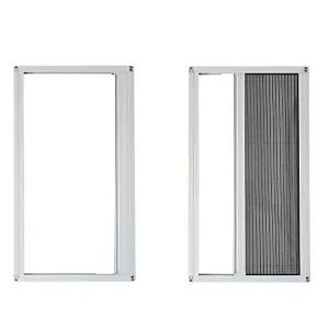 Akordeon Pencere Sineklik Beyaz