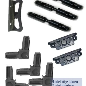 17*25 Sineklik Aksesuar Takımı Siyah