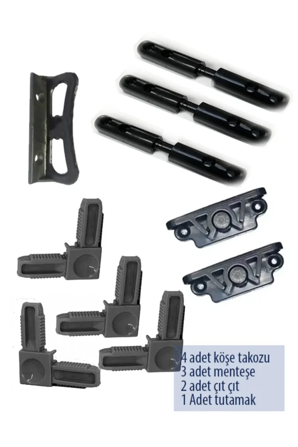 17*25 Sineklik Aksesuar Takımı Siyah