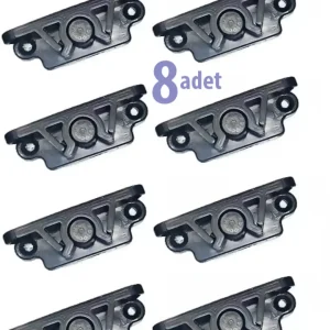 17*25 Sineklik Çıt çıt Siyah 8 Adet