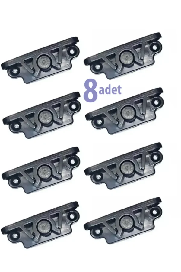 17*25 Sineklik Çıt çıt Siyah 8 Adet