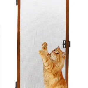 Kedi Tüllü Menteşeli PENCERE Sineklik Altınmeşe
