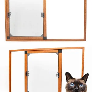 KEDİ Tüllü Sürme Pencere Sineklik Altınmeşe (Max 170x150)