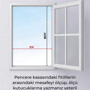 Menteşeli Pencere Sineklik Altınmeşe