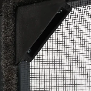 KEDİ Tüllü Sürme KAPI Sineklik Antrasit (Max 225x230)